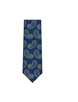 7 Downie St. Patterned Silk Tie - K22486-2