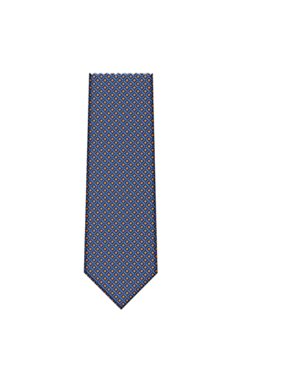 7 Downie St. Pattern Silk Tie - K22161