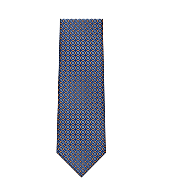7 Downie St. Pattern Silk Tie - K22161
