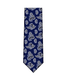 7 Downie St. Patterned Silk Tie - K22485