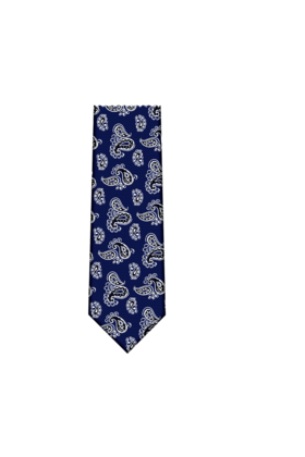 7 Downie St. Patterned Silk Tie - K22485