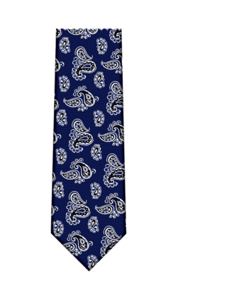 7 Downie St. Patterned Silk Tie - K22485