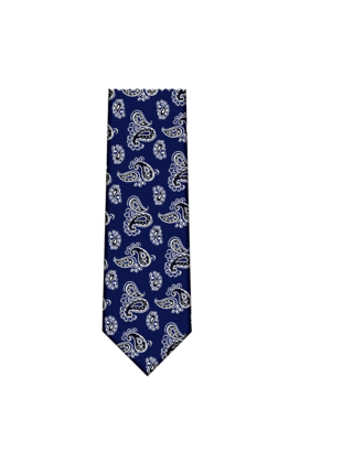 7 Downie St. Patterned Silk Tie - K22485