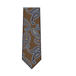 7 Downie St. Patterned Silk Tie - K22186-1