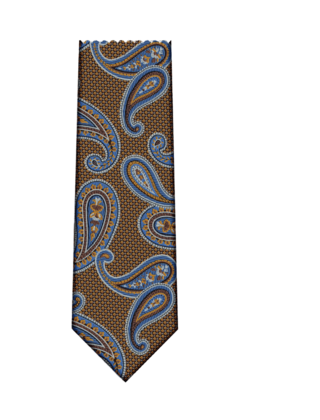 7 Downie St. Patterned Silk Tie - K22186-1