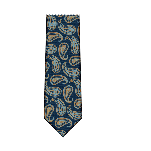 7 Downie St. Pattern Silk Tie - K22487