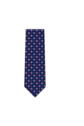 7 Downie St. Pattern Silk Tie - K22162B