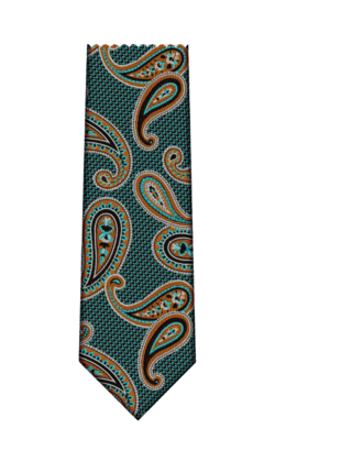 7 Downie St. Pattern Silk Tie - K22186-3