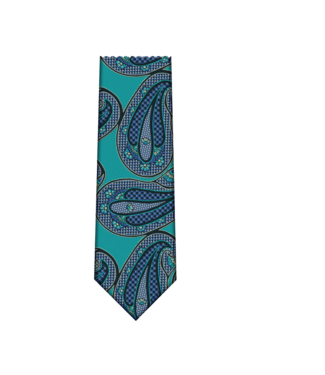 7 Downie St. 7 Downie St. Patterned Silk Tie - K22187-2
