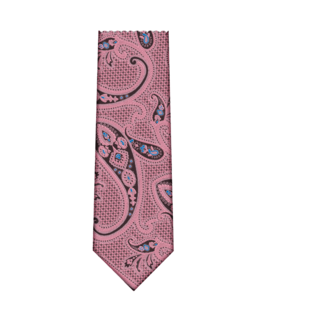 7 Downie St. Patterned Silk Tie - K22191-1
