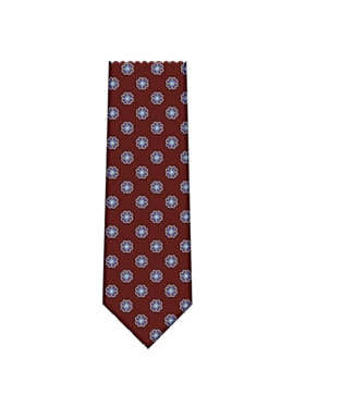 7 Downie St. 7 Downie St. Patterned Silk Tie - K22172-2