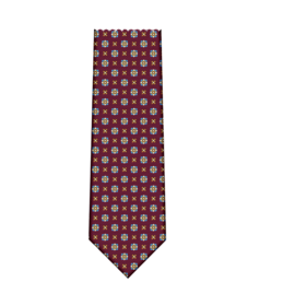 7 Downie St. Pattern Silk Tie - K22162 R
