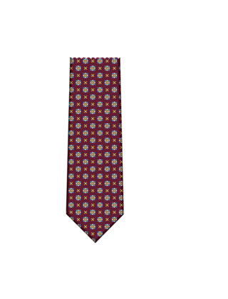 7 Downie St. Pattern Silk Tie - K22162 R