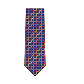 Downie St. Patterned Silk Tie - K22175