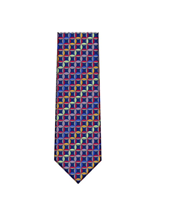 7 Downie St. Downie St. Patterned Silk Tie - K22175