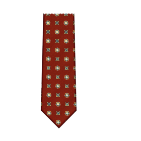 7 Downie St. Patterned Silk Tie - K22496-2