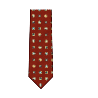 7 Downie St. Patterned Silk Tie - K22496-2