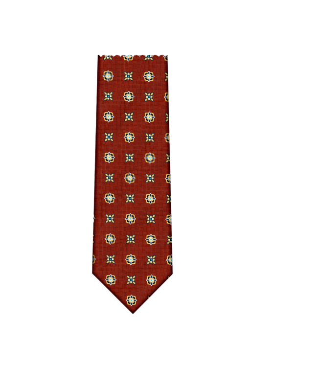 7 Downie St. 7 Downie St. Patterned Silk Tie - K22496-2