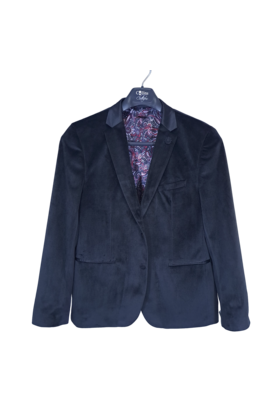 LIEF HORSENS VELVET TUX JACKET - Black