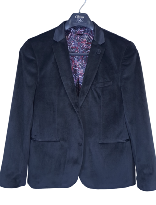 LIEF HORSENS VELVET TUX JACKET - Black