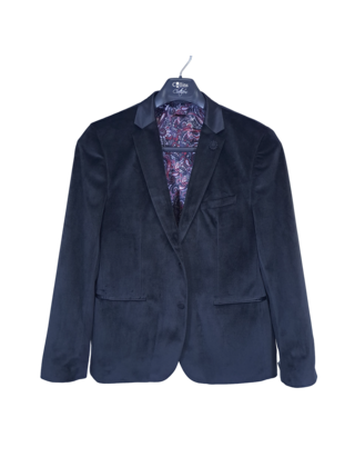 LIEF HORSENS VELVET TUX JACKET - Black