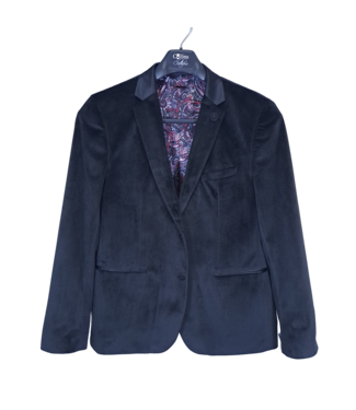LIEF HORSENS VELVET TUX JACKET - Black