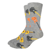 Good Luck Socks - King Size (13-17) - Guitars