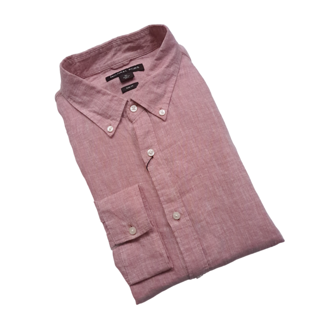 MICHAEL KORS LINEN DRESS SHIRT