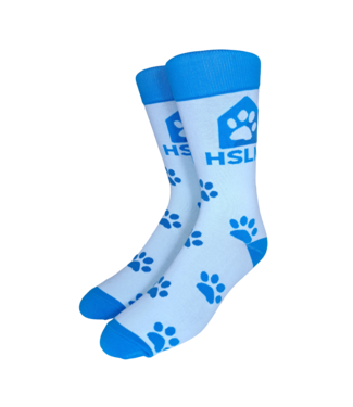 Collins Clothiers Socks - Humane Society Light Blue