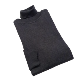 Lief Horsens Black Label Turtleneck - Charcoal