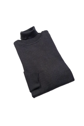 Lief Horsens Black Label Turtleneck - Charcoal