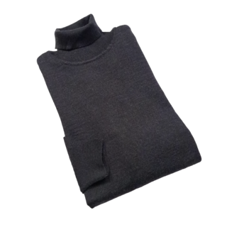 Lief Horsens Black Label Turtleneck - Charcoal