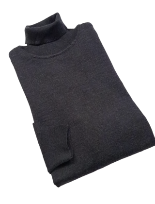 Lief Horsens Black Label Turtleneck - Charcoal