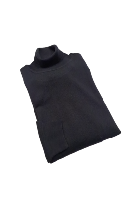 Lief Horsens Black Label Turtleneck - Black