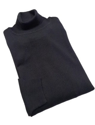 Lief Horsens Black Label Turtleneck - Black