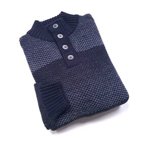 Horst Merino Wool Sweater XL Navy