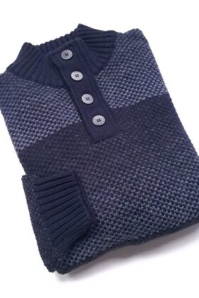 Horst Merino Wool Sweater XL Navy