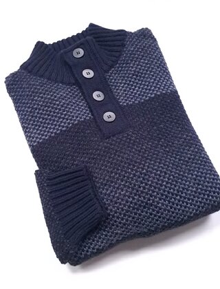 Horst Merino Wool Sweater XL Navy