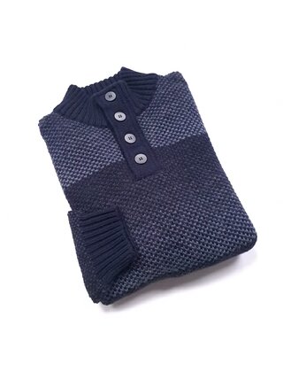 Horst Merino Wool Sweater XL Navy