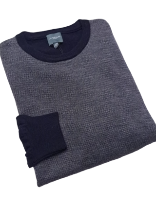 Leo Chevalier Crewneck Sweater - Navy