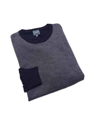 Leo Chevalier Crewneck Sweater - Navy