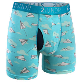 2UNDR SWING SHIFT Boxer Brief - Office Jets
