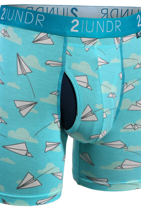 2UNDR SWING SHIFT Boxer Brief - Office Jets