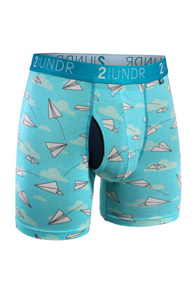 2UNDR SWING SHIFT Boxer Brief - Office Jets