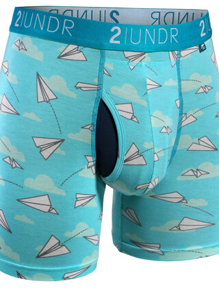 2UNDR SWING SHIFT Boxer Brief - Office Jets