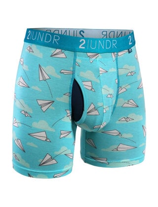 2UNDR SWING SHIFT Boxer Brief - Office Jets