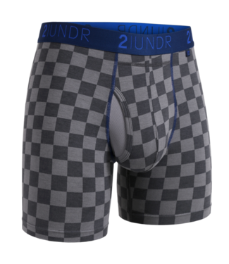 2Undr - Swing Shift Boxer Brief : Office Jets