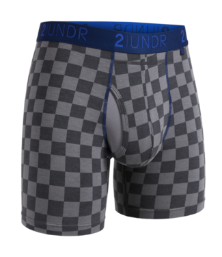 2Undr - Swing Shift Boxer Brief : Office Jets