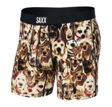 SAXX VIBE Boxer Brief - Dogs Of Saxx- Multi