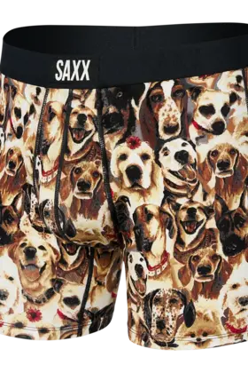 SAXX VIBE Boxer Brief - Dogs Of Saxx- Multi